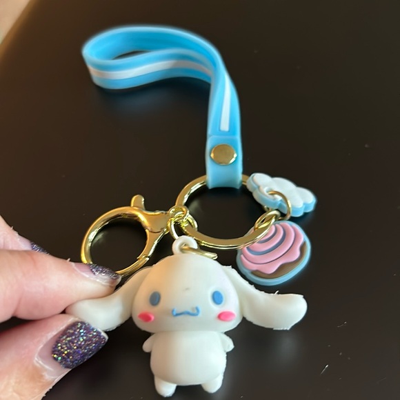 Accessories - Cinnamoroll yellow gold toned key chain or bag charm